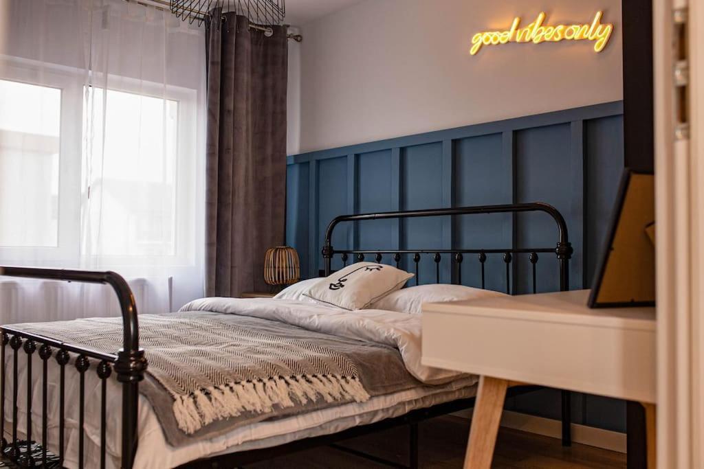 Blue Moon. Cozy Apartment Near Iulius Mall 克卢日-纳波卡 外观 照片